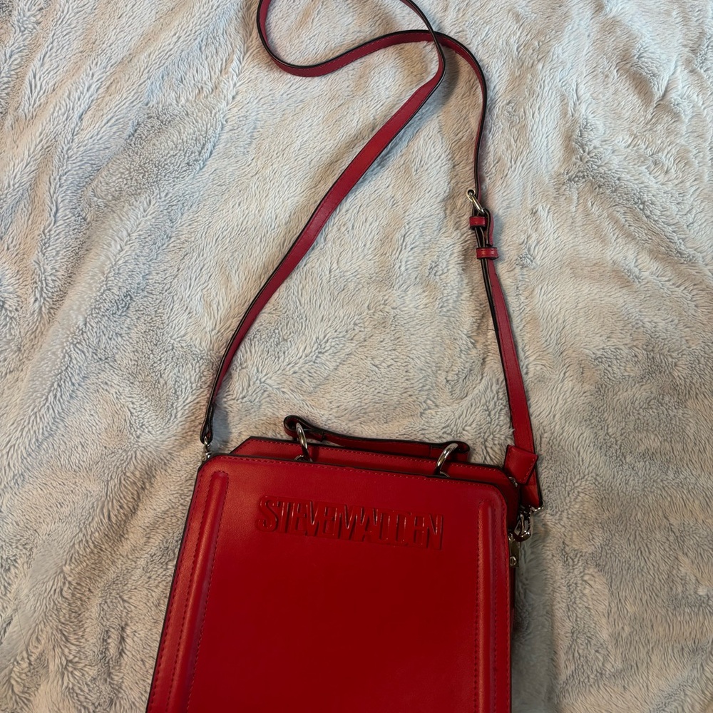 Steve Madden Vibrant Red Crossbody Bag